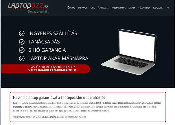 Keresőoptimalizálás Szeged laptopozz.hu