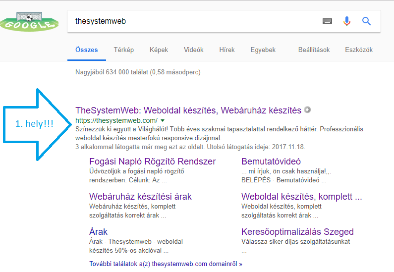 Sikerdíjas keresőoptimalizálás 2018-ban 