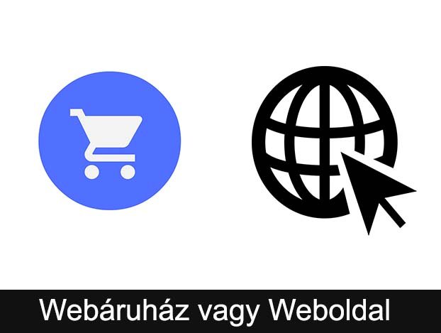 Webáruház vagy weboldal